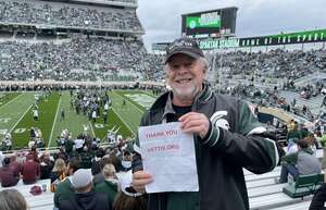 Click To Read More Feedback from Michigan State Spartans - NCAA Football vs University of Minnesota, Twin Cities