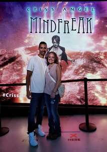 Rebecca attended Criss Angel Mindfreak (las Vegas) on Aug 11th 2022 via VetTix 