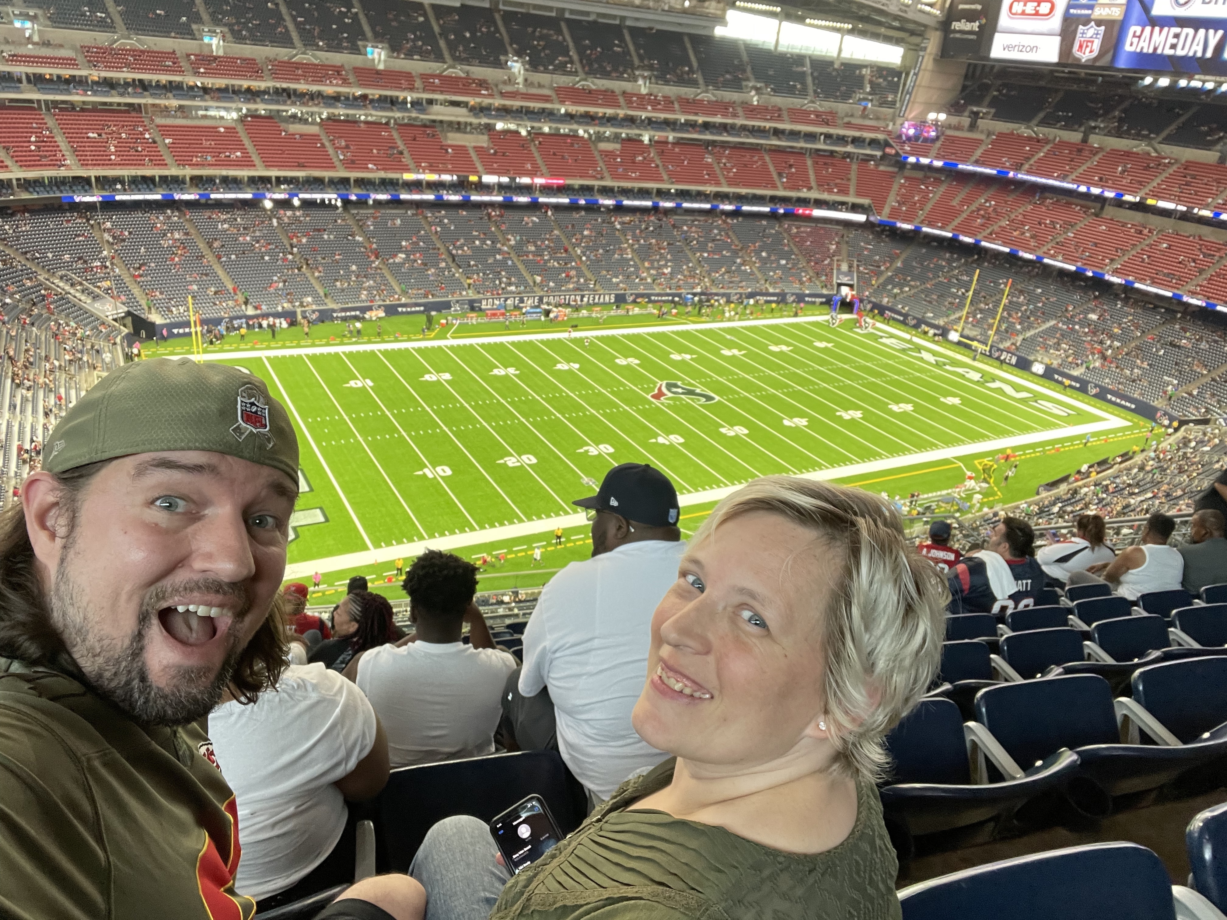 Event Feedback: Houston Texans - NFL vs New Orleans Saints