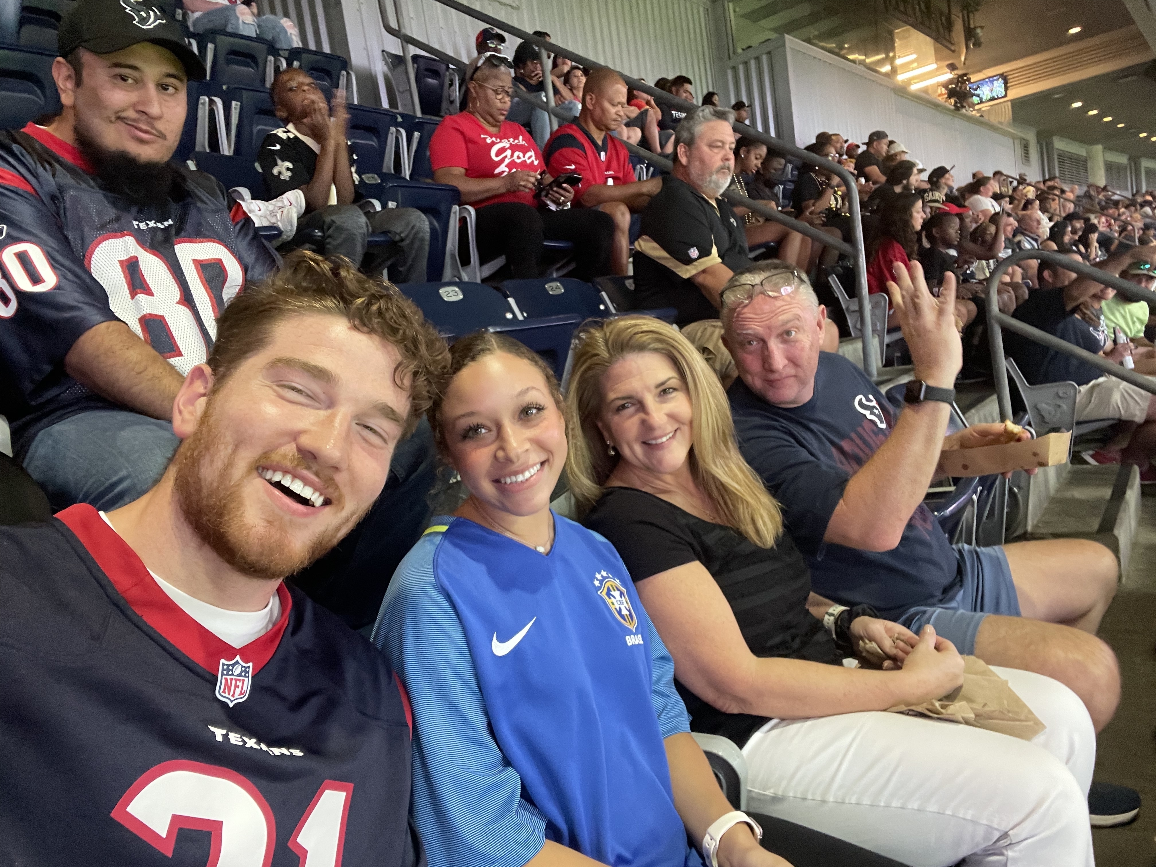 Event Feedback: Houston Texans - NFL vs New Orleans Saints