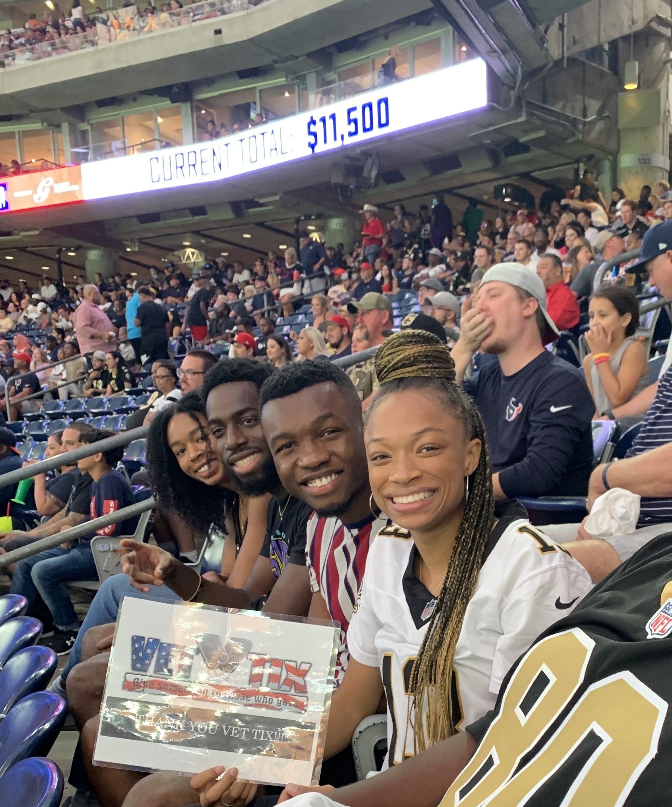 Houston Texans vs New Orleans Saints pregame ￼ 