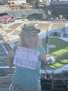 Cat attended Red Hot Chili Peppers 2022 World Tour on Aug 10th 2022 via VetTix 
