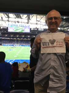Vito attended Detroit Lions - NFL vs Atlanta Falcons on Aug 12th 2022 via VetTix 