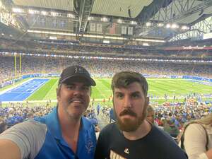 Sean attended Detroit Lions - NFL vs Atlanta Falcons on Aug 12th 2022 via VetTix 