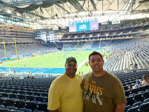 Matt attended Detroit Lions - NFL vs Atlanta Falcons on Aug 12th 2022 via VetTix 