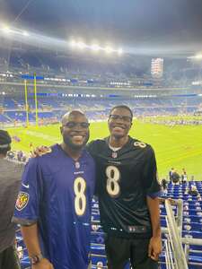 Willis attended Baltimore Ravens - NFL vs Tennessee Titans on Aug 11th 2022 via VetTix 