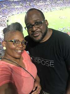 Tyrone attended Baltimore Ravens - NFL vs Tennessee Titans on Aug 11th 2022 via VetTix 
