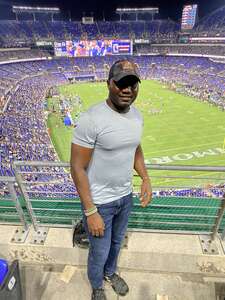 William attended Baltimore Ravens - NFL vs Tennessee Titans on Aug 11th 2022 via VetTix 