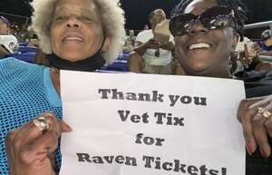 Carla attended Baltimore Ravens - NFL vs Tennessee Titans on Aug 11th 2022 via VetTix 
