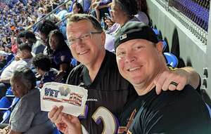 Jason attended Baltimore Ravens - NFL vs Tennessee Titans on Aug 11th 2022 via VetTix 