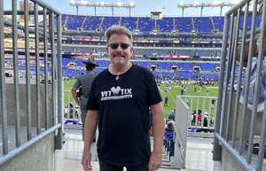 Timothy attended Baltimore Ravens - NFL vs Tennessee Titans on Aug 11th 2022 via VetTix 