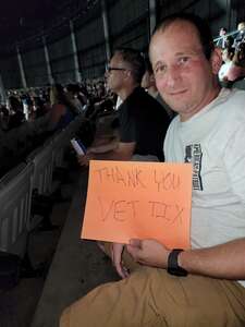Nicholas attended 97. 1 the Eagle Presents Three Days Grace: Explosions Tour on Aug 12th 2022 via VetTix 