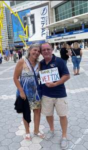 William attended An Evening With Michael Buble on Aug 13th 2022 via VetTix 