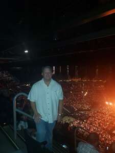 Cameron attended An Evening With Michael Buble on Aug 13th 2022 via VetTix 