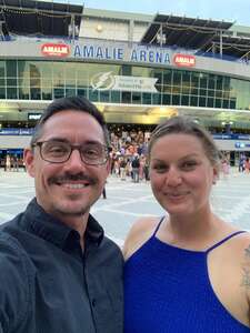 Alison attended An Evening With Michael Buble on Aug 13th 2022 via VetTix 