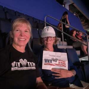 Margaret attended An Evening With Michael Buble on Aug 13th 2022 via VetTix 