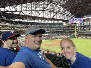 James attended Texas Rangers - MLB vs Houston Astros on Aug 31st 2022 via VetTix 