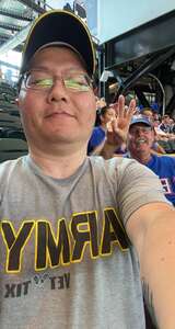 Seung attended Texas Rangers - MLB vs Houston Astros on Aug 31st 2022 via VetTix 