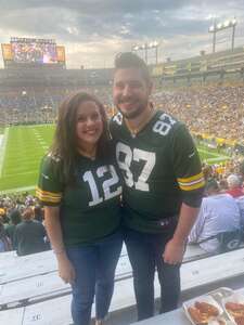 Kevin attended Green Bay Packers - NFL vs New Orleans Saints on Aug 19th 2022 via VetTix 