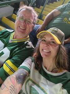 Sandra attended Green Bay Packers - NFL vs New Orleans Saints on Aug 19th 2022 via VetTix 