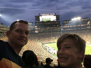 Andrew attended Green Bay Packers - NFL vs New Orleans Saints on Aug 19th 2022 via VetTix 