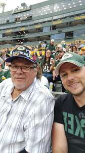 Jesse attended Green Bay Packers - NFL vs New Orleans Saints on Aug 19th 2022 via VetTix 