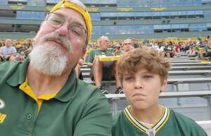 Dennis attended Green Bay Packers - NFL vs New Orleans Saints on Aug 19th 2022 via VetTix 