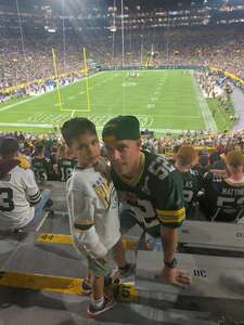 Mitchell attended Green Bay Packers - NFL vs New Orleans Saints on Aug 19th 2022 via VetTix 