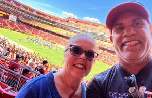 David attended Washington Commanders - NFL vs Carolina Panthers on Aug 13th 2022 via VetTix 