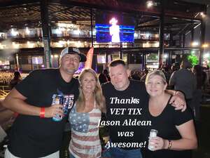 WILLIAM attended Jason Aldean: Rock N' Roll Cowboy Tour 2022 on Aug 12th 2022 via VetTix 
