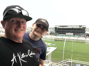 Craig attended Coke Zero Sugar 400 | Reserved Seating - NASCAR Cup Series on Aug 27th 2022 via VetTix 