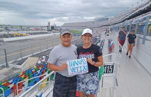 Michael attended Coke Zero Sugar 400 | Reserved Seating - NASCAR Cup Series on Aug 27th 2022 via VetTix 