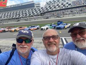 DAVID attended Coke Zero Sugar 400 | Reserved Seating - NASCAR Cup Series on Aug 27th 2022 via VetTix 