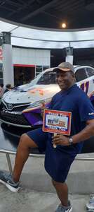 Darryl attended Coke Zero Sugar 400 | Reserved Seating - NASCAR Cup Series on Aug 27th 2022 via VetTix 