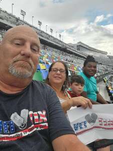 Mark attended Coke Zero Sugar 400 | Reserved Seating - NASCAR Cup Series on Aug 27th 2022 via VetTix 