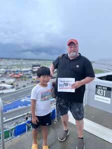Christopher attended Coke Zero Sugar 400 | Reserved Seating - NASCAR Cup Series on Aug 27th 2022 via VetTix 