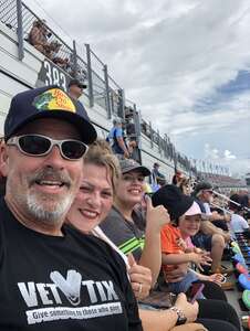 David attended Coke Zero Sugar 400 | Reserved Seating - NASCAR Cup Series on Aug 27th 2022 via VetTix 