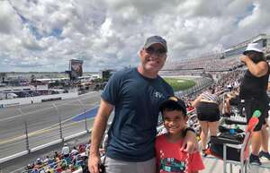 Travis attended Coke Zero Sugar 400 | Reserved Seating - NASCAR Cup Series on Aug 27th 2022 via VetTix 