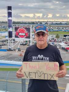 Nathan Wilburn attended Coke Zero Sugar 400 | Reserved Seating - NASCAR Cup Series on Aug 27th 2022 via VetTix 