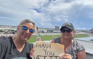 Carolyn attended Coke Zero Sugar 400 | Reserved Seating - NASCAR Cup Series on Aug 27th 2022 via VetTix 