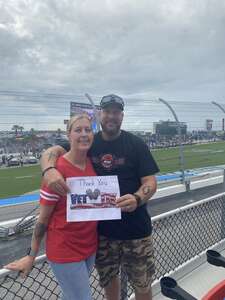 Joshua attended Coke Zero Sugar 400 | Reserved Seating - NASCAR Cup Series on Aug 27th 2022 via VetTix 