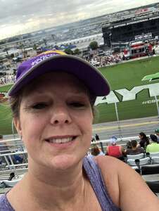 Pam attended Coke Zero Sugar 400 | Reserved Seating - NASCAR Cup Series on Aug 27th 2022 via VetTix 