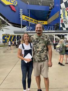 Lawrence attended Coke Zero Sugar 400 | Reserved Seating - NASCAR Cup Series on Aug 27th 2022 via VetTix 