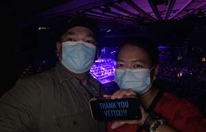 Rito attended An Evening With Michael Buble on Aug 18th 2022 via VetTix 