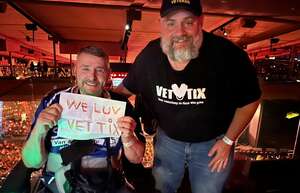 Darrell attended An Evening With Michael Buble on Aug 18th 2022 via VetTix 