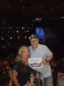 Frank attended An Evening With Michael Buble on Aug 18th 2022 via VetTix 