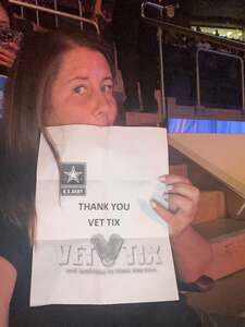 Christopher attended An Evening With Michael Buble on Aug 18th 2022 via VetTix 