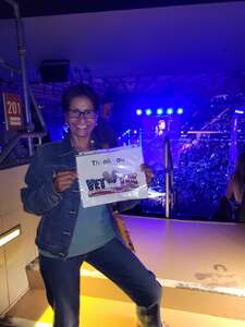 ADRIANA attended An Evening With Michael Buble on Aug 18th 2022 via VetTix 