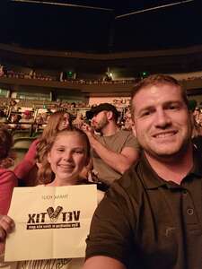 LOUIS attended An Evening With Michael Buble on Aug 16th 2022 via VetTix 