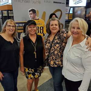 Christina attended An Evening With Michael Buble on Aug 16th 2022 via VetTix 